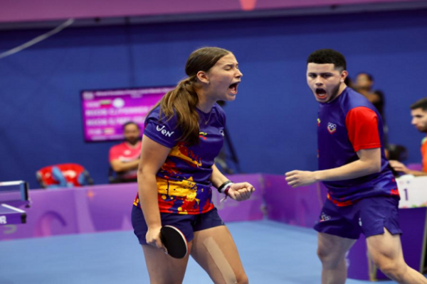 Venezuela conquista oro en tenis de mesa en Panamericanos