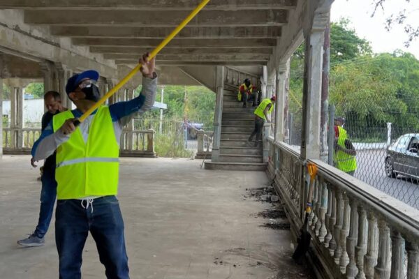 Avanzan trabajos de rehabilitación del Antiguo Hotel Termal en San Juan de los Morros