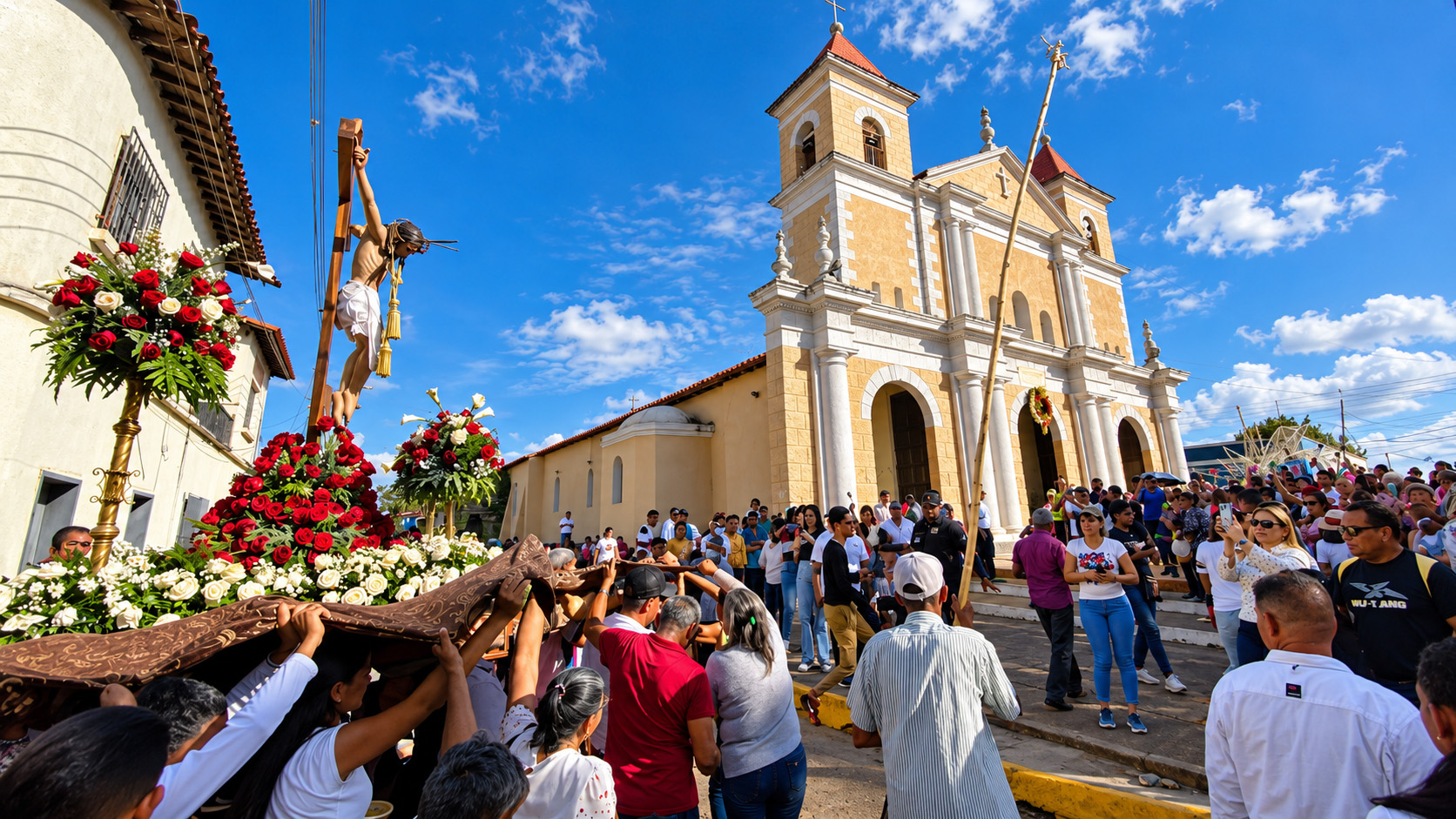 Iglesia San Gabriel Arcángel y Plazas de Zaraza